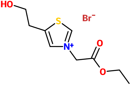 (image for) MC080216 3-(2-Ethoxy-2-oxoethyl)-5-(2-hydroxyethyl)-1,3-thiazol-3-ium bromide